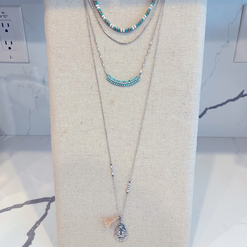 Stella & Dot Frieze Layering necklace, new